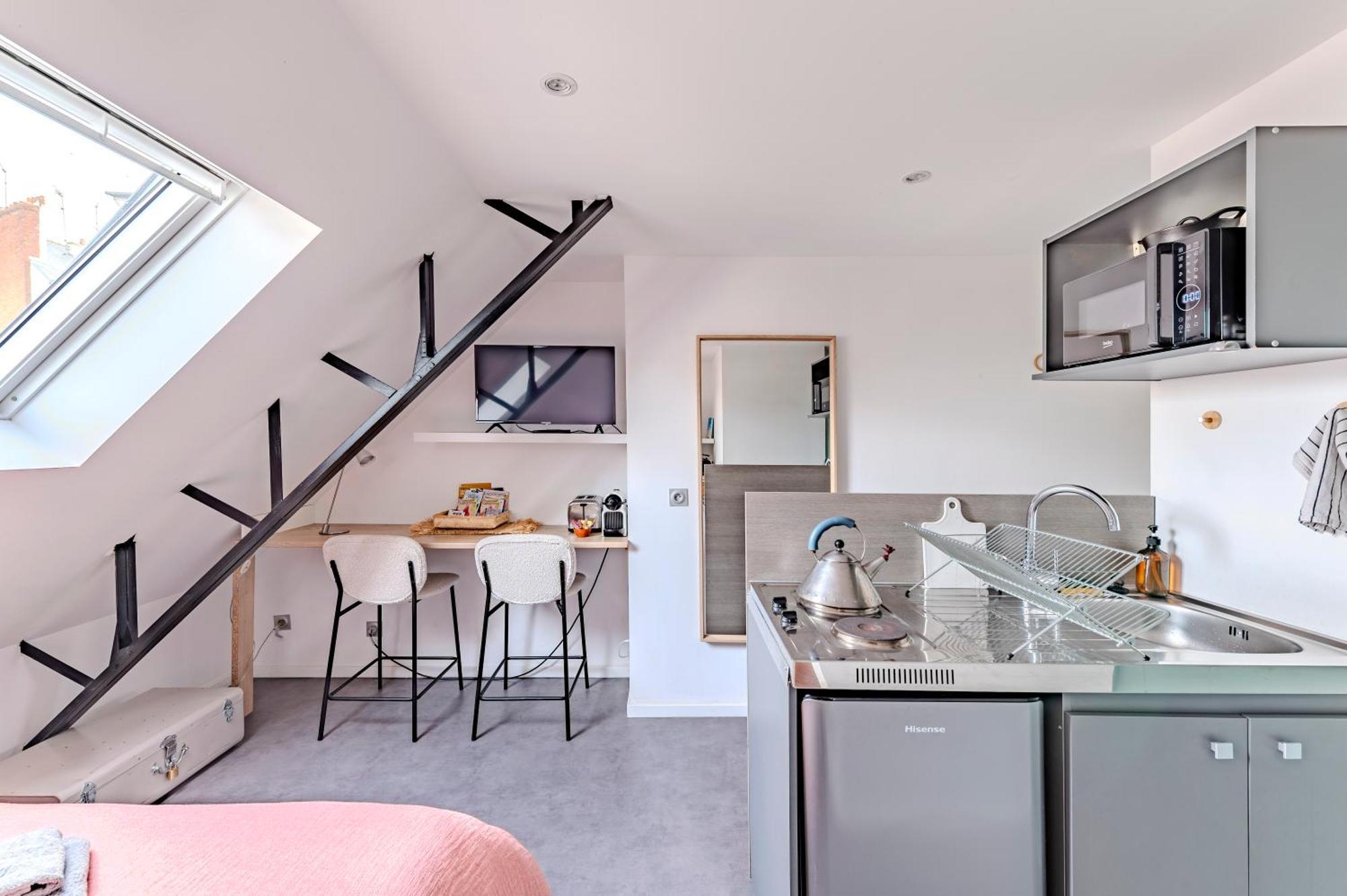 Charmant Studio A Deux Pas De La Gare - Le Nichoir แรนส์ ภายนอก รูปภาพ